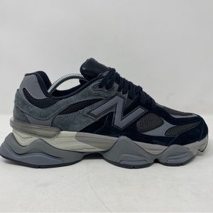 New Balance 9060 Castlerock Black Grey Shoes Mens size 10 Casual Dad Bod Sneaker
